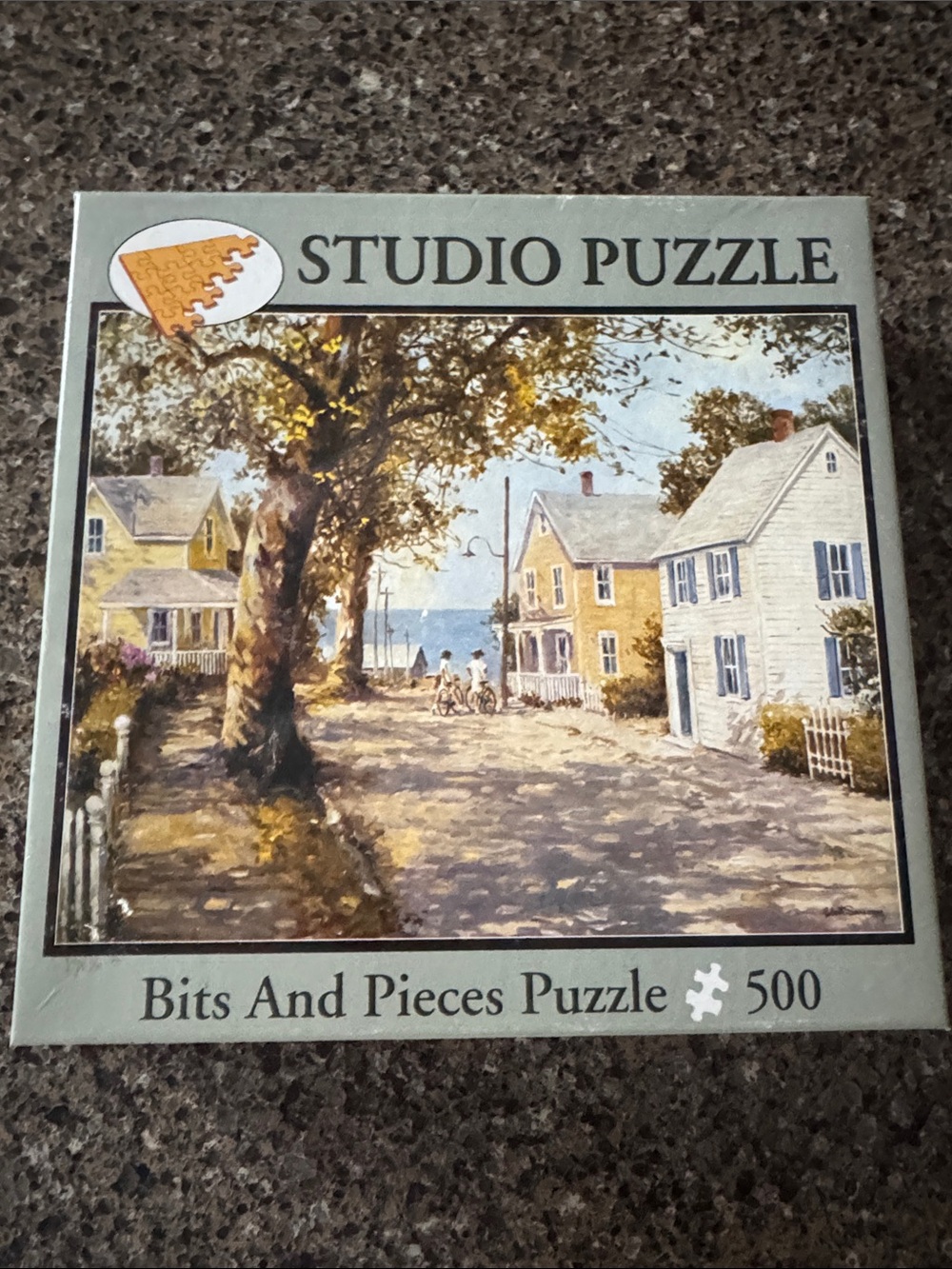 STUDIO PUZZLE Bits And Pieces 500-Piece Scenic New England Puzzle